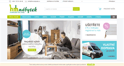 Desktop Screenshot of hmnabytek.cz